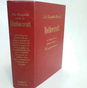 The Complete Book Of Mothercraft 1952 Big Red Old